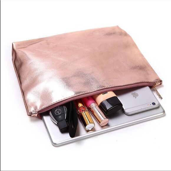 New Semi Clear Stripe Tote Bag Set - Picture 3 of 8